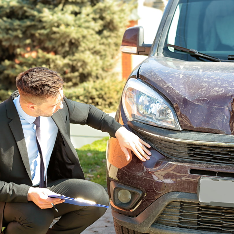 In California, who is liable when I was in an accident while driving my personal vehicle for work? CA work-related car accidents, who is responsible?