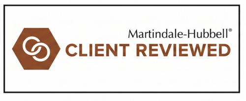martindale-hubbell client reviewed award